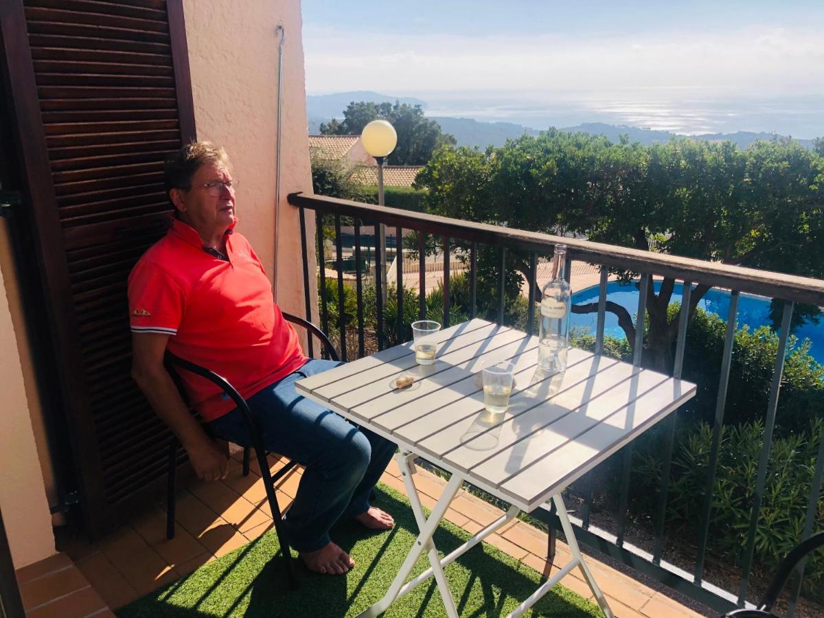 Studio Pool House Vue Mer Panoramique Amazing Sea View Wifi Linge Linen Inclut Aircondition Ла Кроа Валмер Екстериор снимка