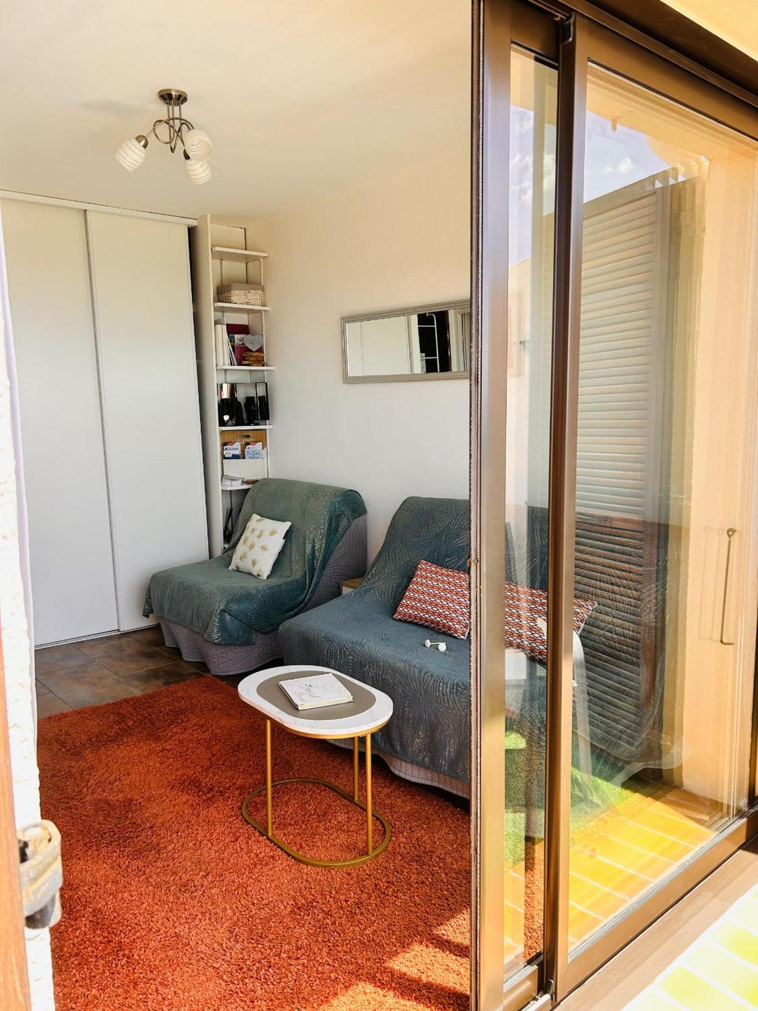 Studio Pool House Vue Mer Panoramique Amazing Sea View Wifi Linge Linen Inclut Aircondition Ла Кроа Валмер Екстериор снимка